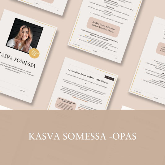 KASVA SOMESSA -OPAS